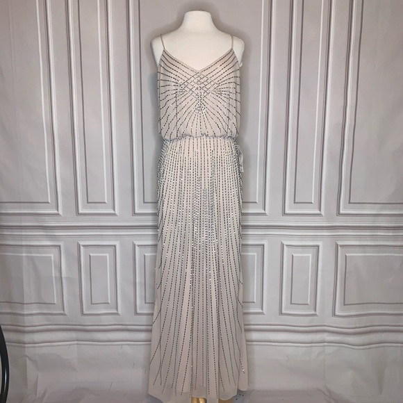 Size 14 Xscape beaded gown - Picture 3 of 7